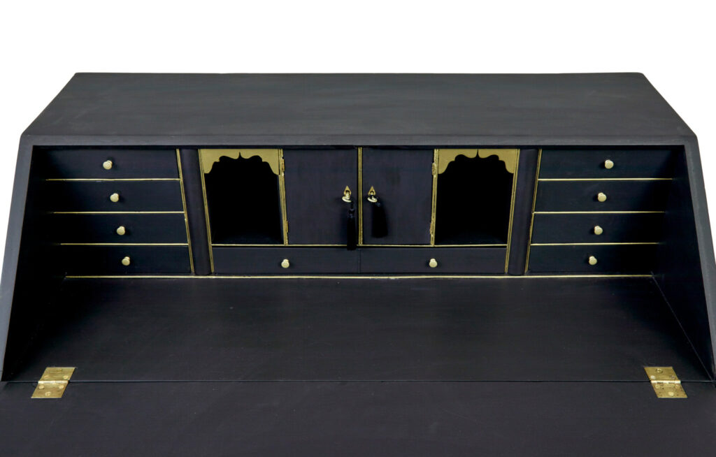 19th Century Victorian Painted Bureau — image 9