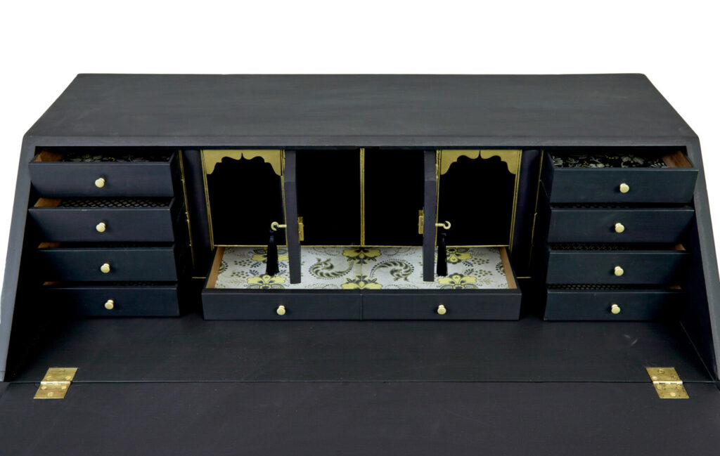19th Century Victorian Painted Bureau — image 8