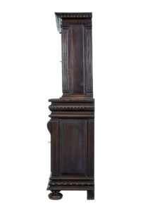 Mid-19th Century Profusely Carved French Walnut Cabinet — thumbnail 6
