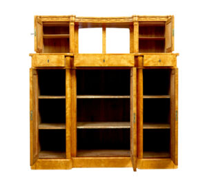 Mid 19th Century Swedish Birch Buffet Sideboard — thumbnail 10