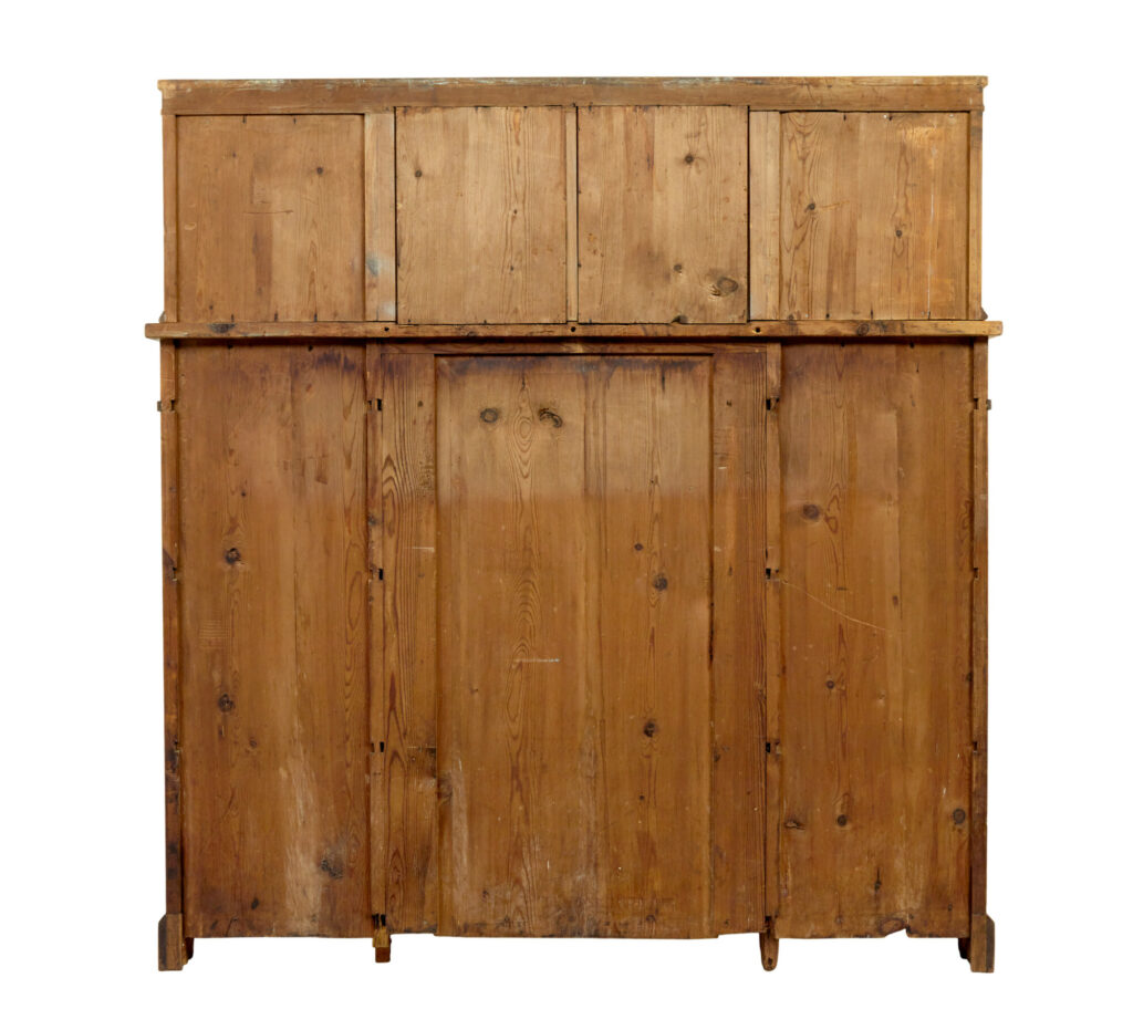 Mid 19th Century Swedish Birch Buffet Sideboard — image 8