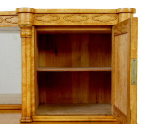 Mid 19th Century Swedish Birch Buffet Sideboard — thumbnail 3