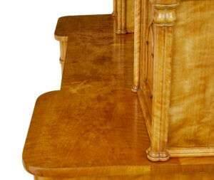 Mid 19th Century Swedish Birch Buffet Sideboard — thumbnail 2