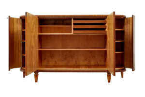 Scandinavian Mid Century Teak Inlaid Sideboard — thumbnail 11