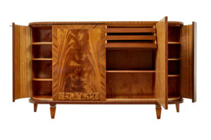 Scandinavian Mid Century Teak Inlaid Sideboard — thumbnail 10