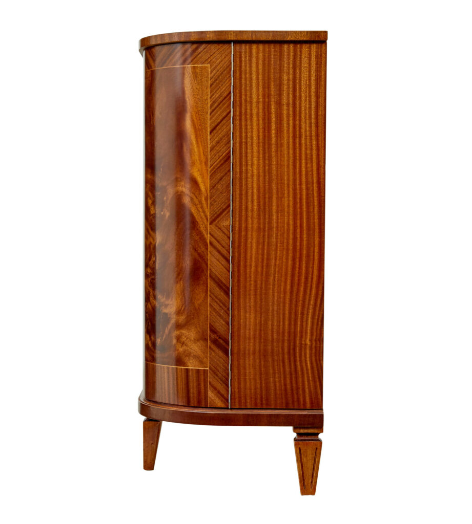 Scandinavian Mid Century Teak Inlaid Sideboard — image 8