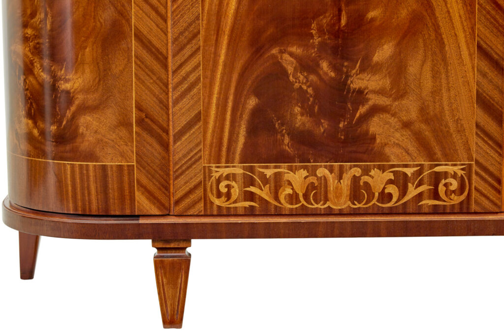 Scandinavian Mid Century Teak Inlaid Sideboard — image 6