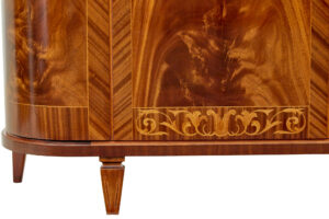 Scandinavian Mid Century Teak Inlaid Sideboard — thumbnail 6