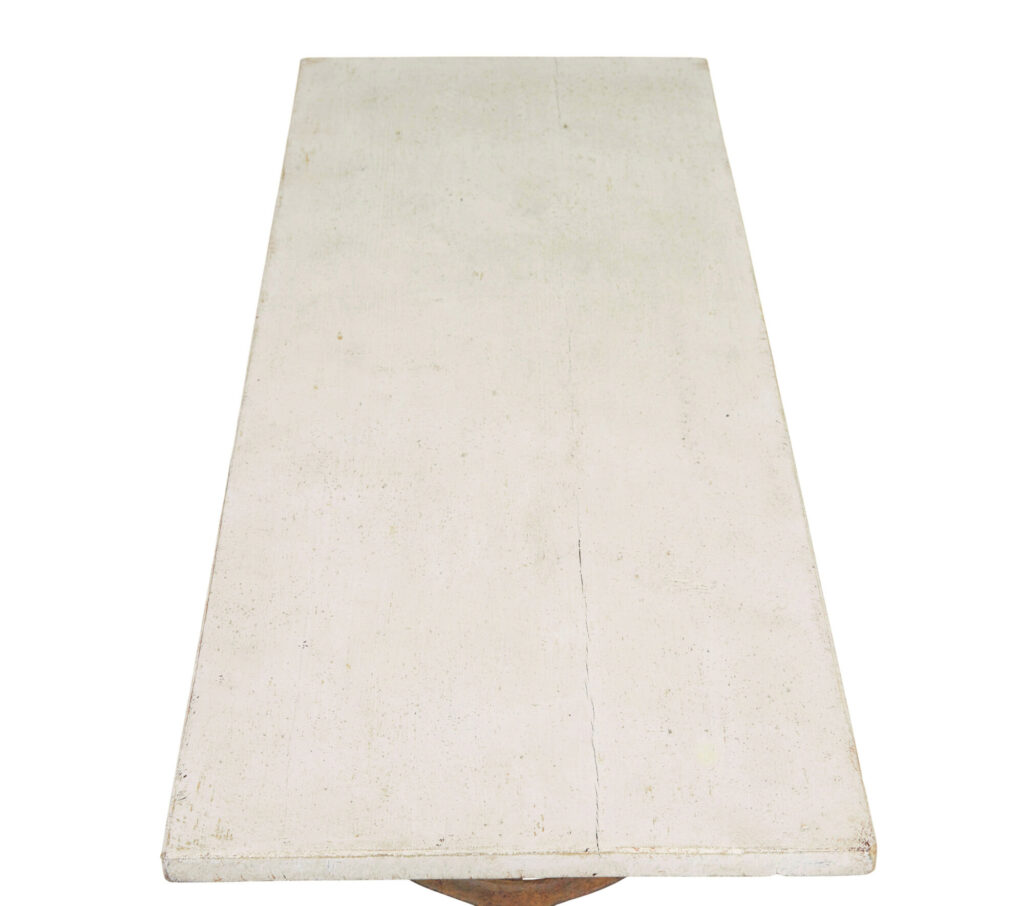 Late 19th Century French Cast Iron Side Table — image 7