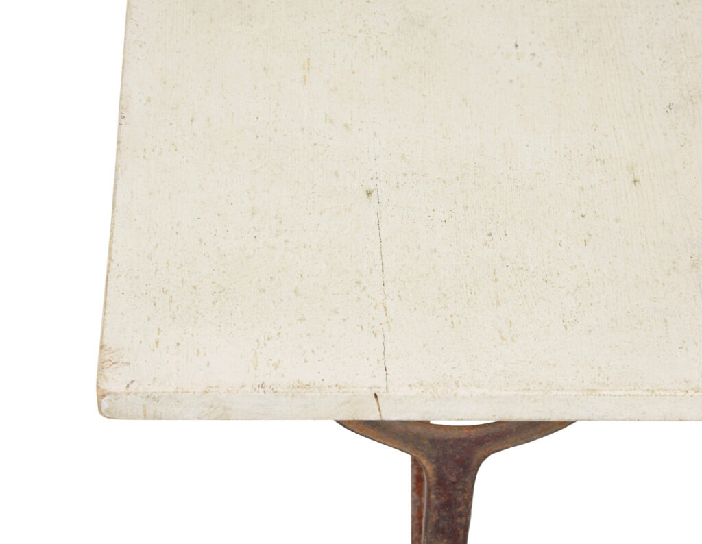 Late 19th Century French Cast Iron Side Table — image 5