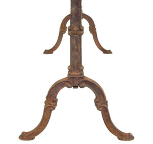 Late 19th Century French Cast Iron Side Table — thumbnail 4