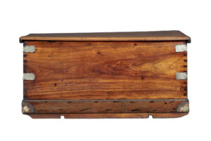 19th Century Continental Mahogany Maritime Chest — thumbnail 14