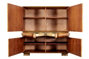 Art Deco Scandinavian Birch and Elm Cabinet — thumbnail 6