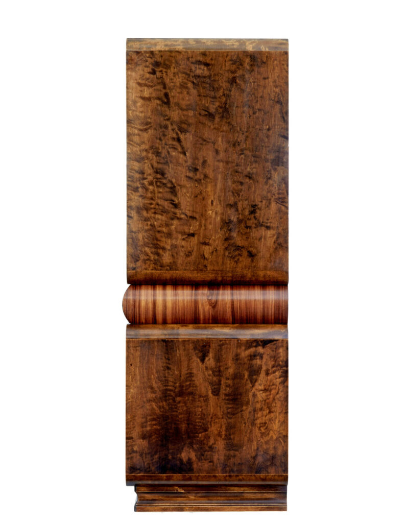 Art Deco Scandinavian Birch and Elm Cabinet — image 3