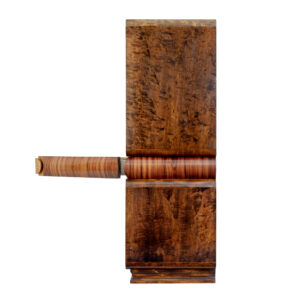 Art Deco Scandinavian Birch and Elm Cabinet — thumbnail 2