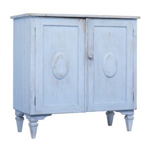 19TH CENTURY SCANDINAVIAN PAINTED CUPBOARD