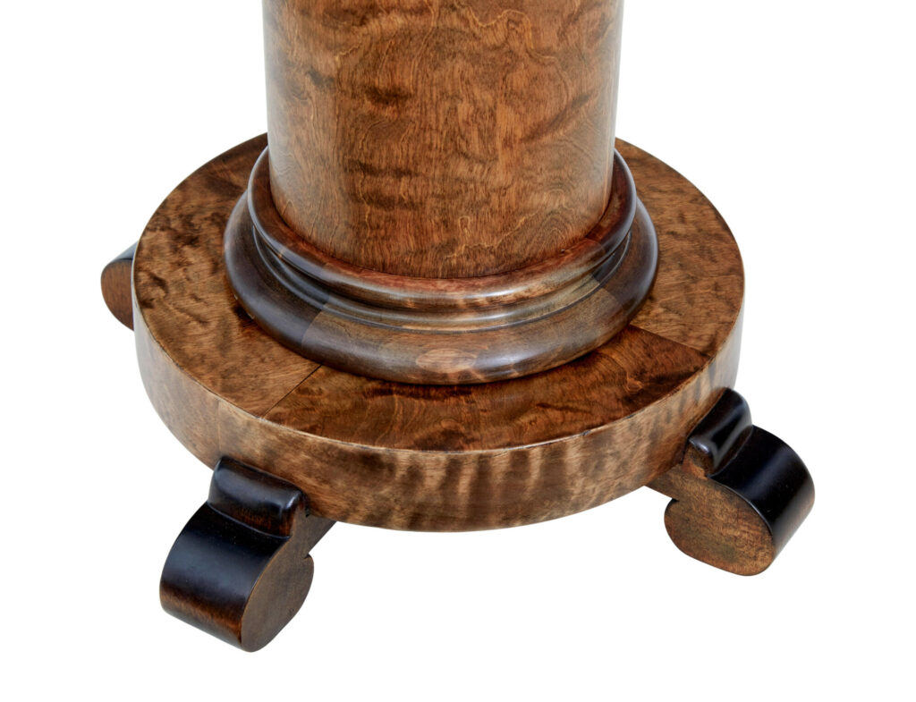 Pair of Birch Art Deco Pedestals — image 5