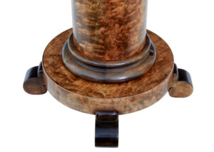 Pair of Birch Art Deco Pedestals — thumbnail 4