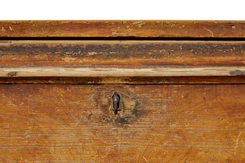 Swedish 19th Century Painted Pine Escritoire Writing Desk — image 6