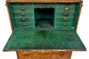 Swedish 19th Century Painted Pine Escritoire Writing Desk — thumbnail 3