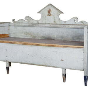 SWEDISH EARLY 19TH CENTURY GUSTAVIAN PAINTED SOFA