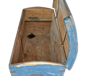 Mid 19th Century Swedish Hand Painted Dome Top Coffer — thumbnail 7