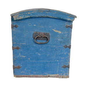 Mid 19th Century Swedish Hand Painted Dome Top Coffer — thumbnail 4