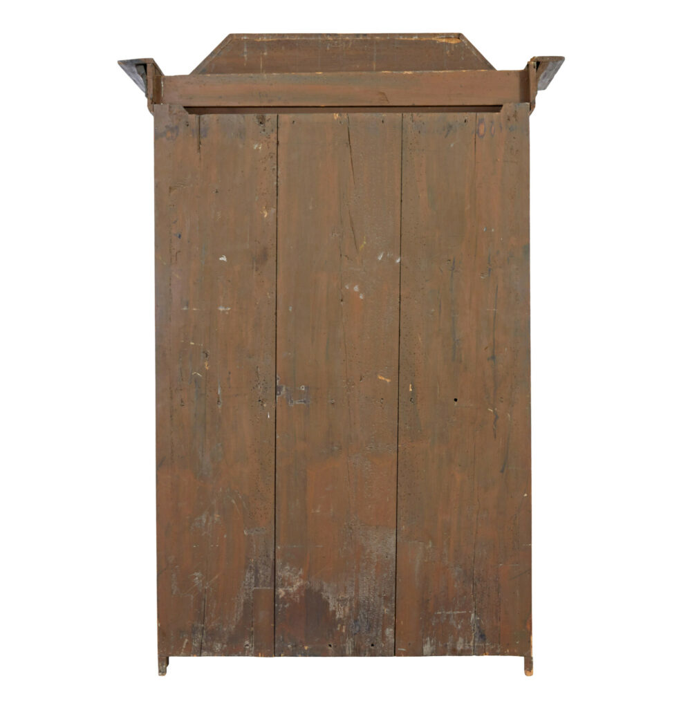 Early 19th Century Hand Painted Swedish Cupboard — image 2