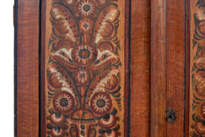 Early 19th Century Hand Painted Swedish Cupboard — thumbnail 10