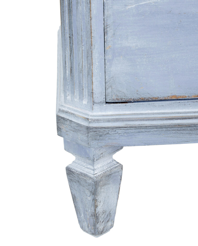 Pair of 19th Century Painted Swedish Chest of Drawers — image 4