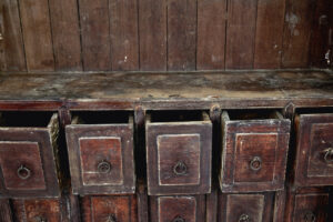 Large 19th Century Burmese Colonial Haberdashery Cabinet — thumbnail 5