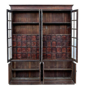 Large 19th Century Burmese Colonial Haberdashery Cabinet — thumbnail 8