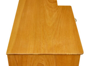 Mid Century Elm Low Open Bookcase by Ferdinand Lundquist — thumbnail 10