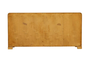 Mid Century Scandinavian Elm Low Open Bookcase Sideboard — thumbnail 6