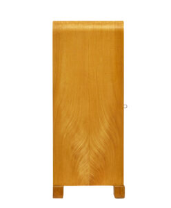 Mid Century Scandinavian Elm Low Open Bookcase Sideboard — thumbnail 5