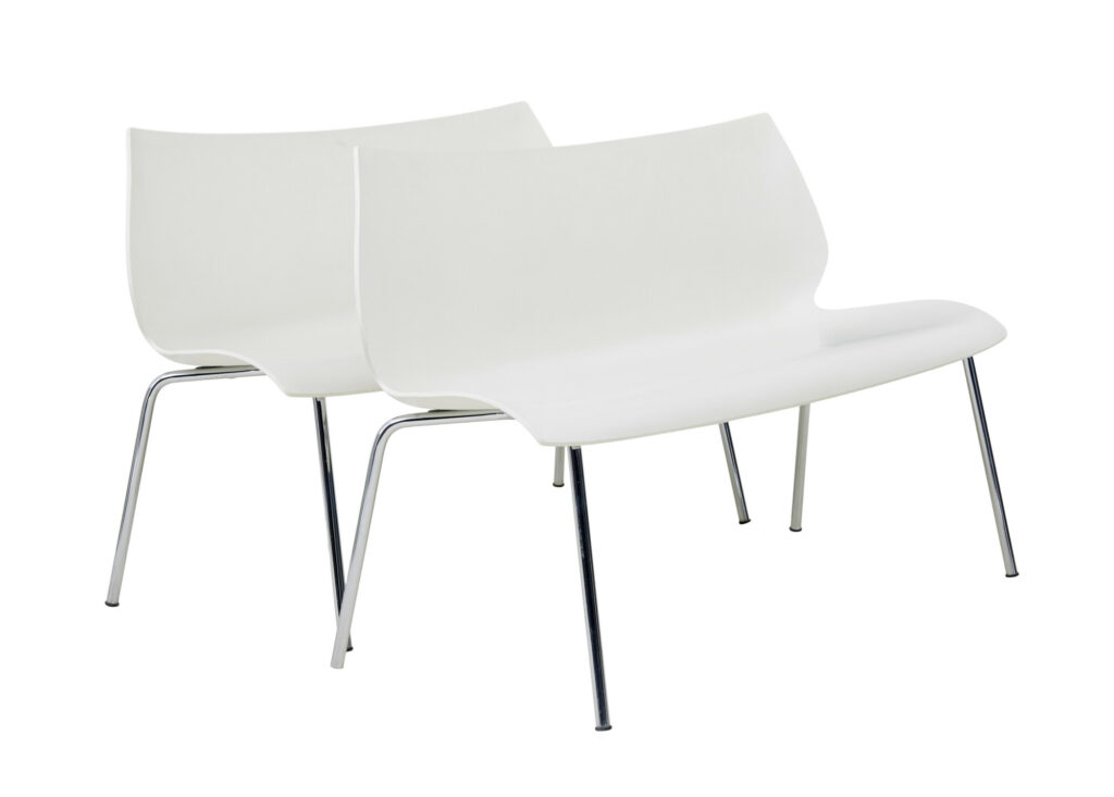 Pair of Maui Sofas by Vico Magistretti for Kartell