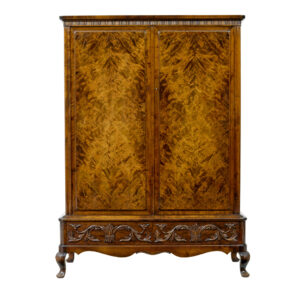 MID 20TH CENTURY BURR BIRCH CABINET BY BODAFORS