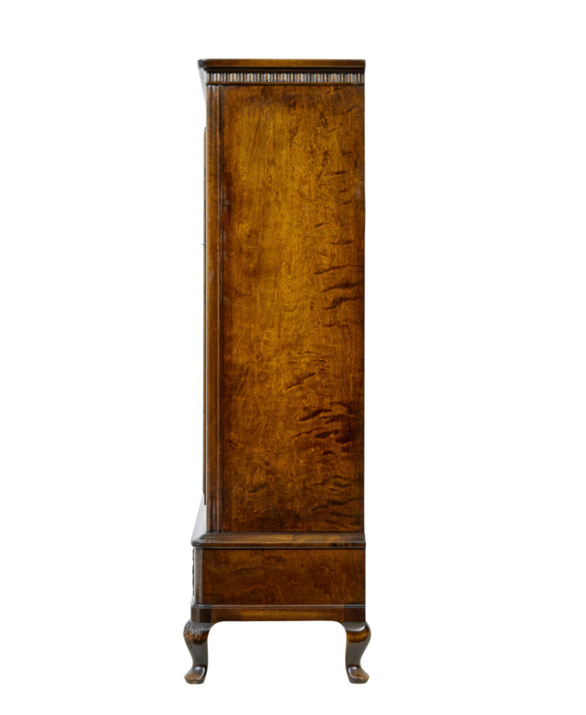 Mid 20th Century Burr Birch Cabinet by Bodafors — image 6