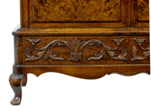 Mid 20th Century Burr Birch Cabinet by Bodafors — thumbnail 4