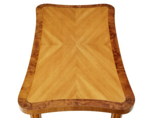 Mid 20th Century Scandinavian Birch Shaped Coffee Table — thumbnail 6