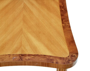 Mid 20th Century Scandinavian Birch Shaped Coffee Table — thumbnail 5