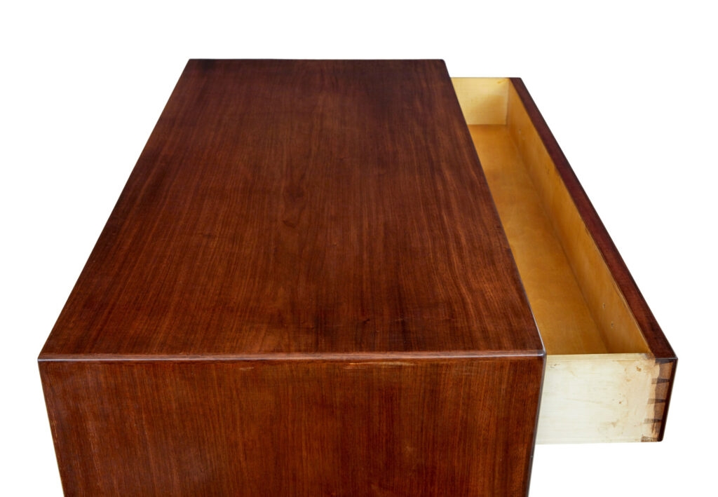 Mid 20th Century Danish Teak Chest of Drawers — image 4