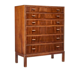 Mid 20th Century Danish Teak Chest of Drawers — thumbnail 2