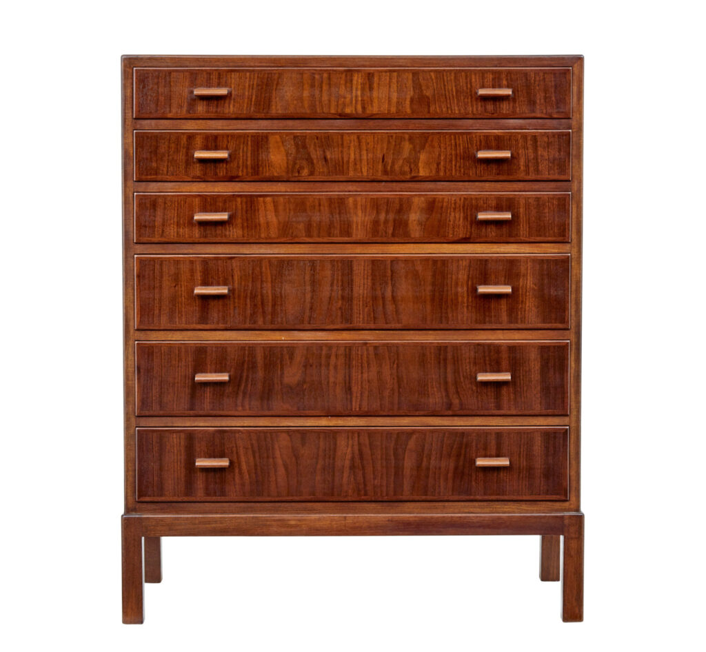 Mid 20th Century Danish Teak Chest of Drawers