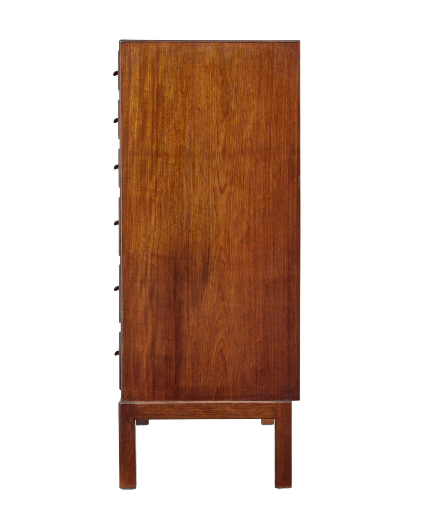 Mid 20th Century Danish Teak Chest of Drawers — image 8
