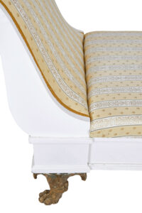 Early 20th Century Empire Revival Painted Scandinavian Day Bed — thumbnail 3