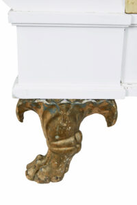Early 20th Century Empire Revival Painted Scandinavian Day Bed — thumbnail 2