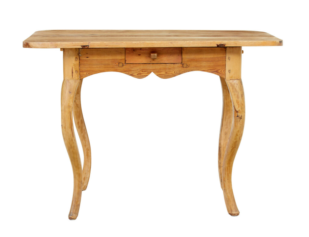 Swedish 19th Century Rococo Revival Side Table — image 2