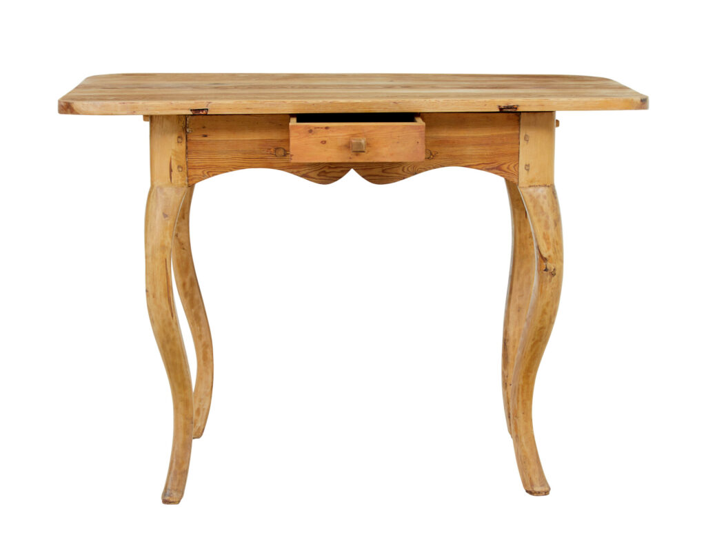 Swedish 19th Century Rococo Revival Side Table — image 8