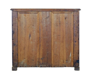 19th Century Burr Walnut Secretaire Chest of Drawers — thumbnail 7